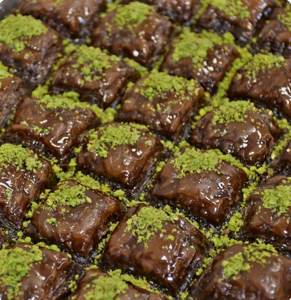 Chocolate Baklava - Pistachio