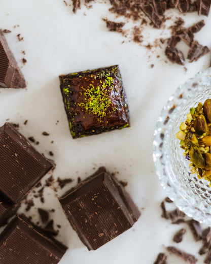 Chocolate Baklava - Pistachio