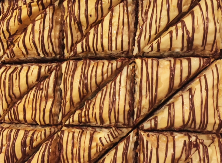 Chocolate Baklava – Walnut