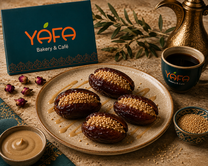 Sesame Halva Dates