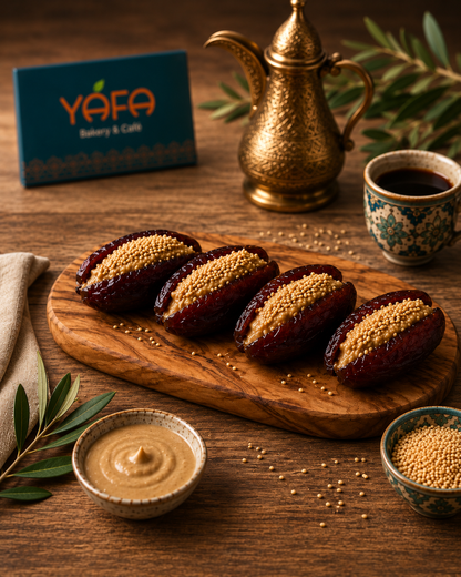 Sesame Halva Dates