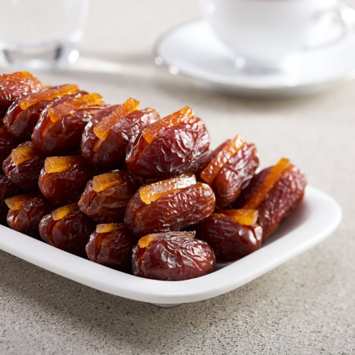 Orange Stuffed Dates