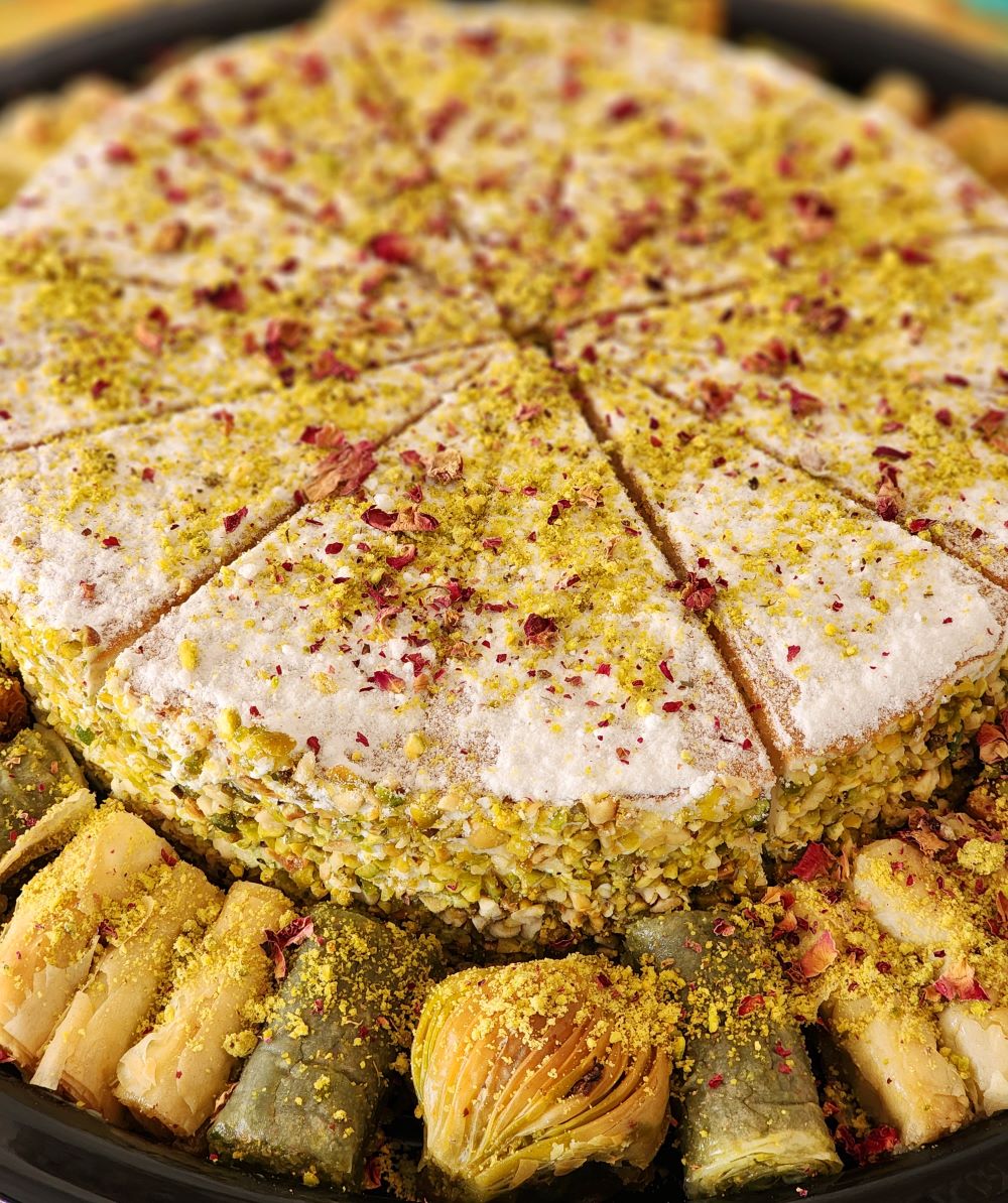 Pistachio & Ricotta Cake