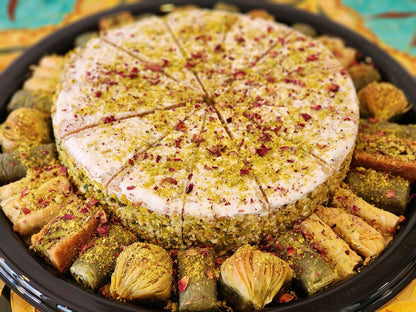 Pistachio & Ricotta Cake