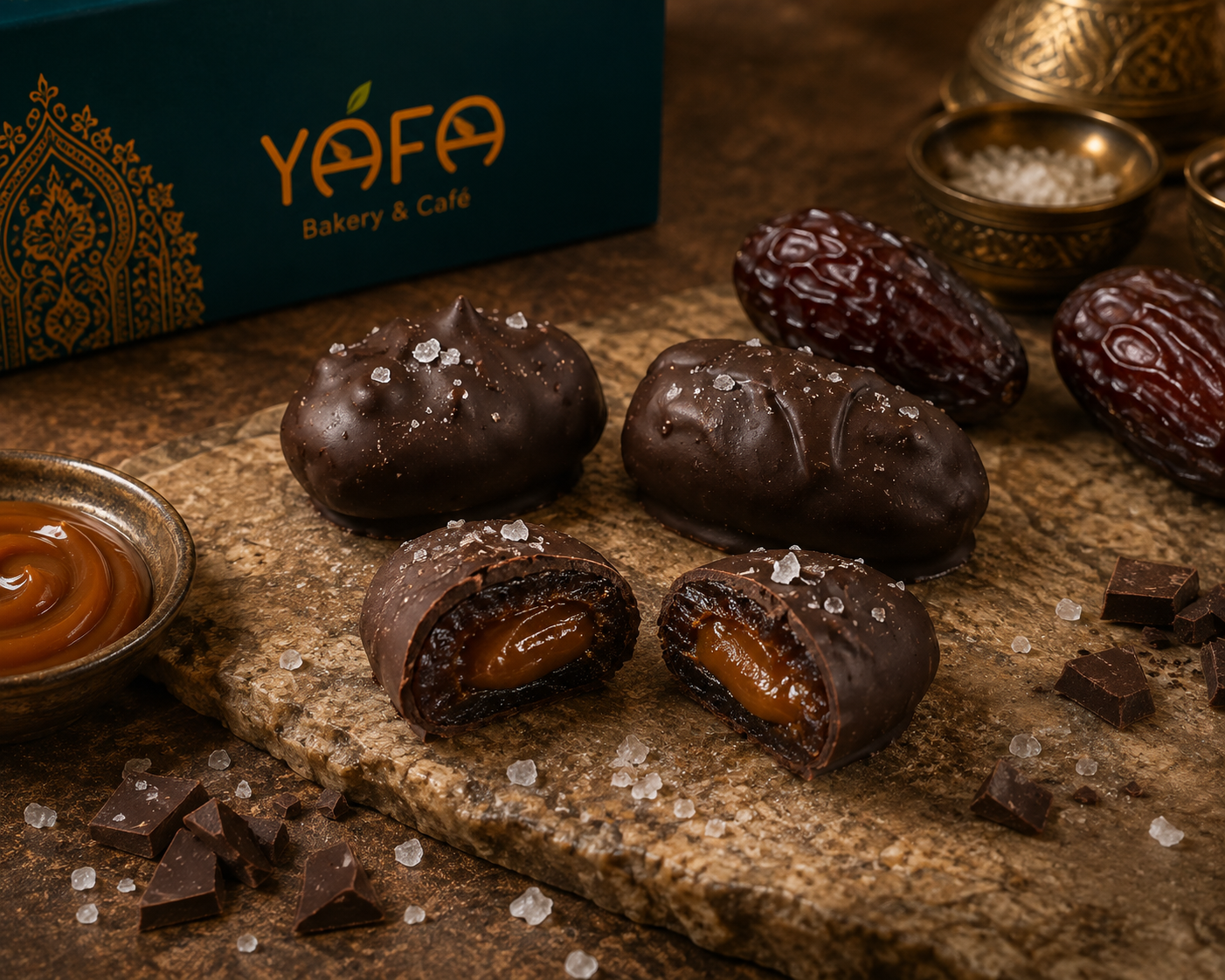 Salted Caramel Dates