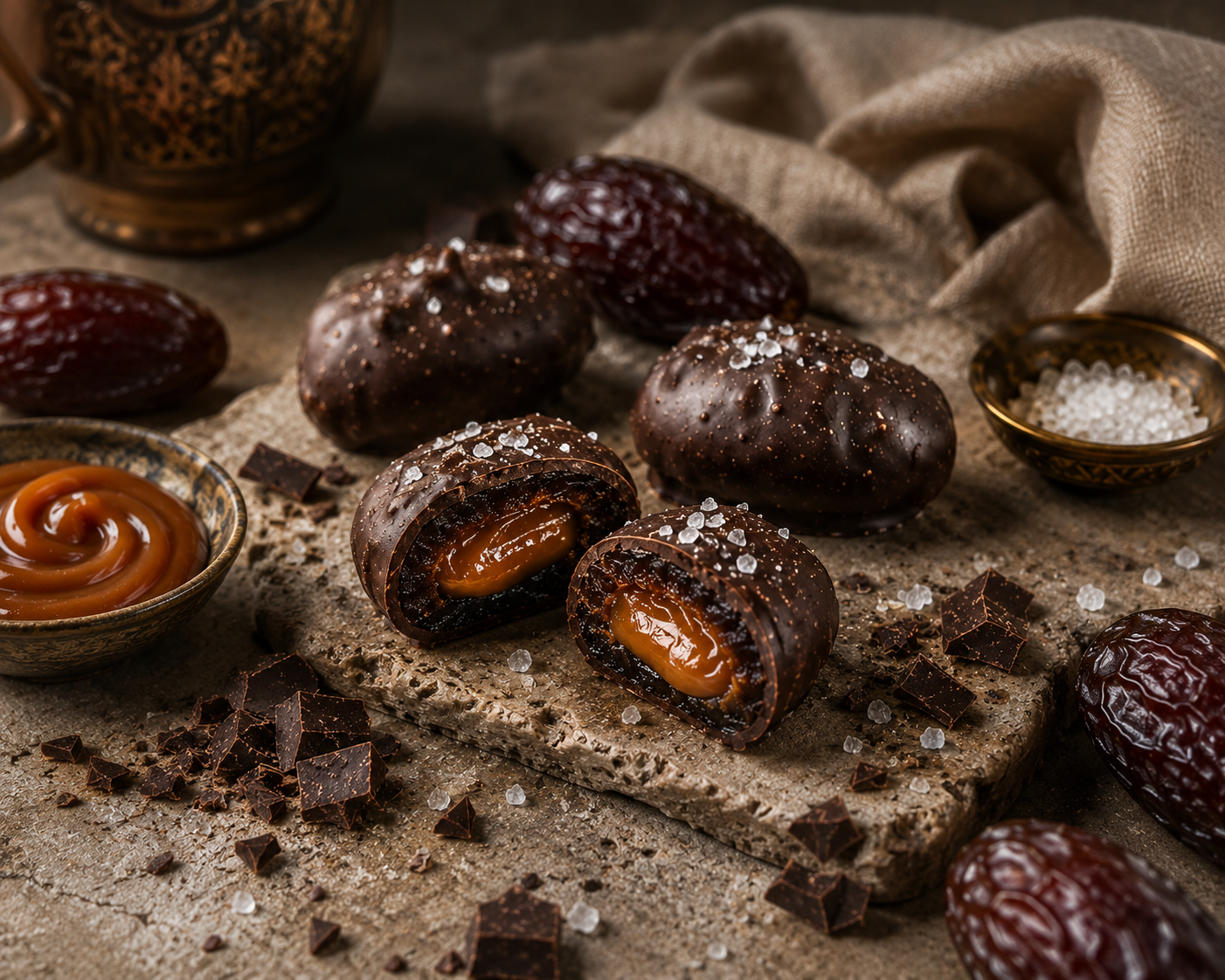 Salted Caramel Dates