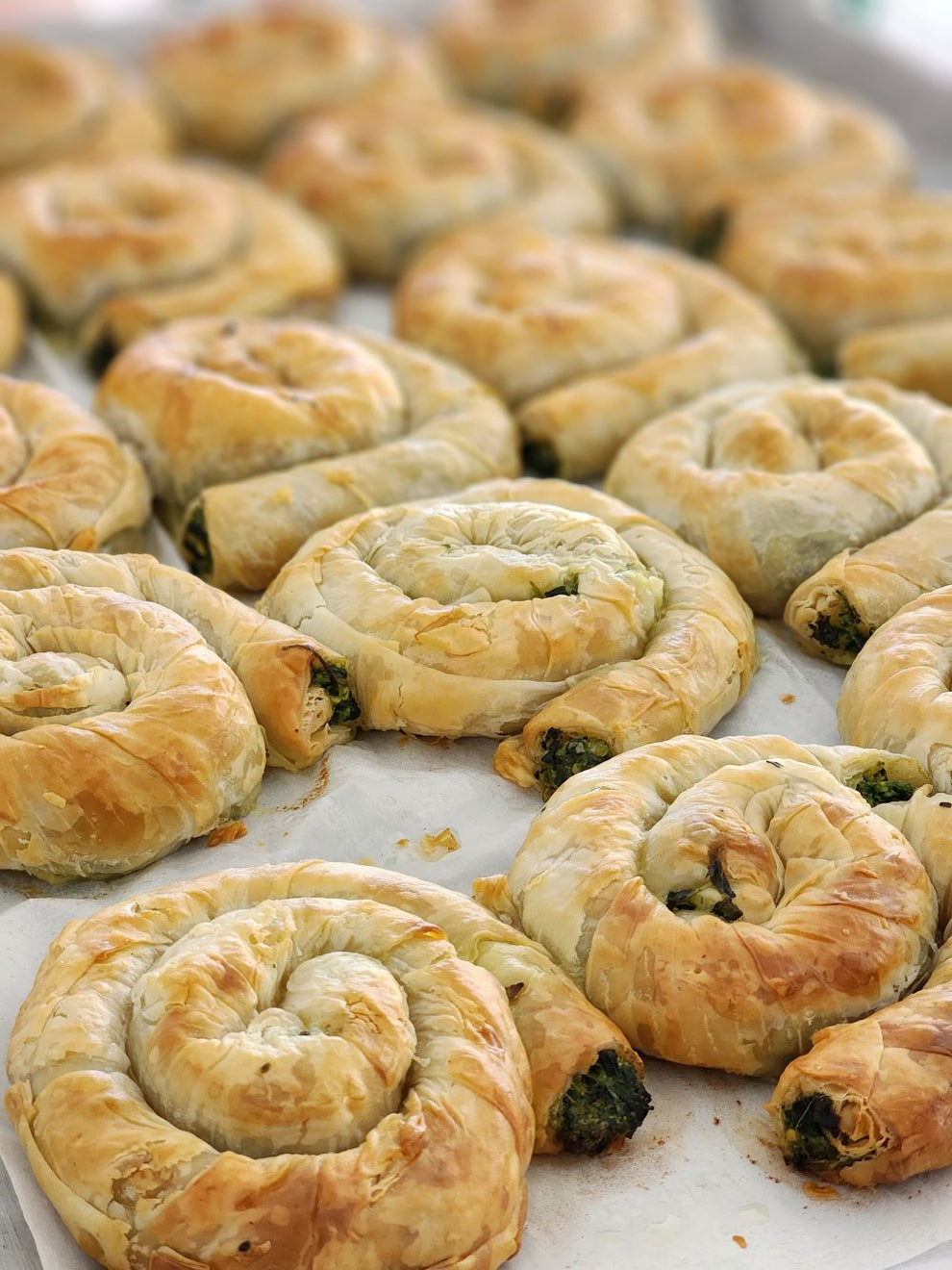 Spinach & Cheese Snail – Yafa Bakery & Café