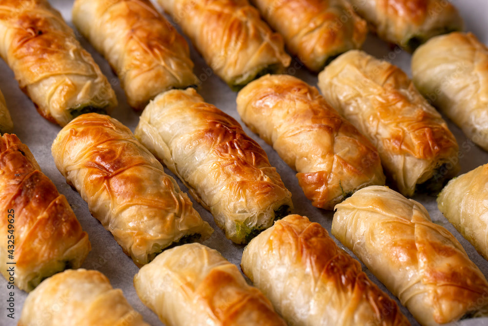 Spinach & Cheese Rolls