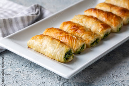 Spinach & Cheese Rolls